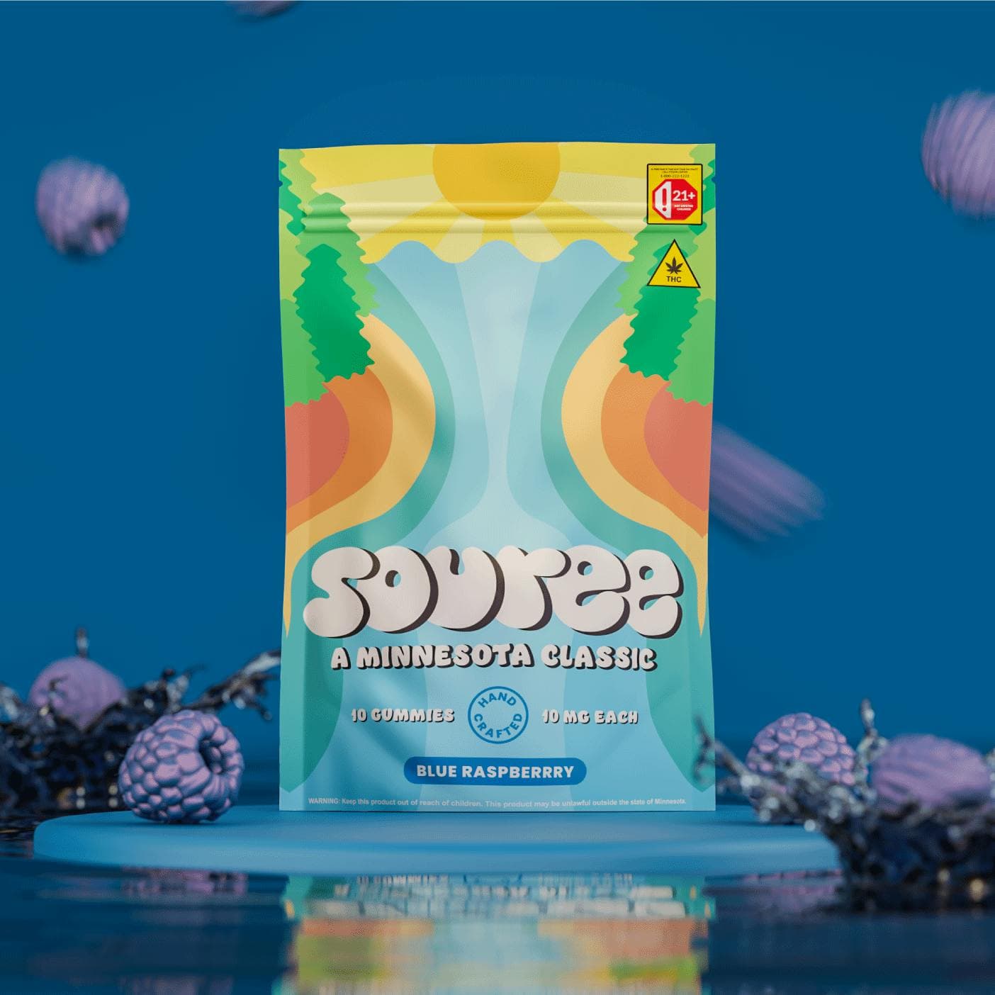 Blue Raspberry Gummies