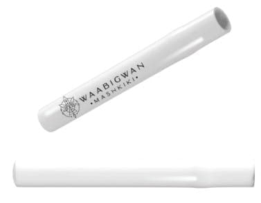 Glass Chillum- White