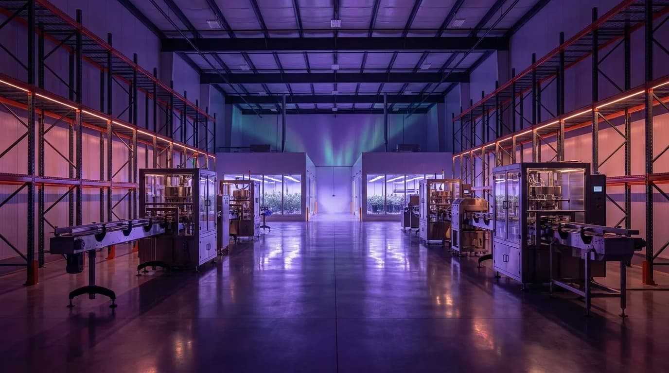 Manufacturing and distribution space